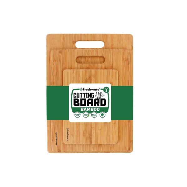 Bamboo Cutting Boards (Set of 3)
